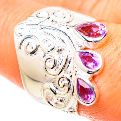 Amethyst Rings handcrafted by Ana Silver Co - RING133397