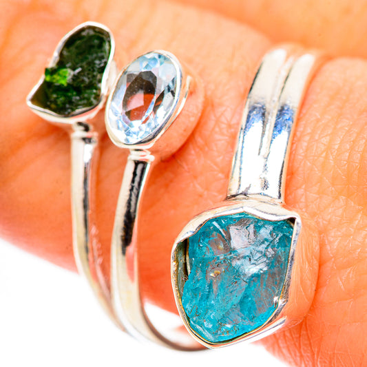 Apatite Rings handcrafted by Ana Silver Co - RING133406