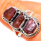 Pink Tourmaline Rings handcrafted by Ana Silver Co - RING133414