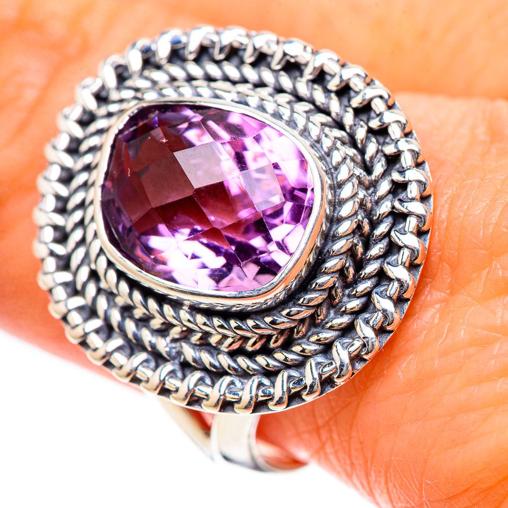 Amethyst Rings handcrafted by Ana Silver Co - RING133440
