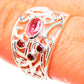 Pink Tourmaline Rings handcrafted by Ana Silver Co - RING133456