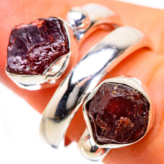 Garnet Rings handcrafted by Ana Silver Co - RING133458