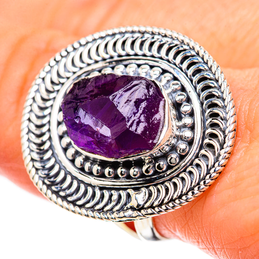 Amethyst Rings handcrafted by Ana Silver Co - RING133459
