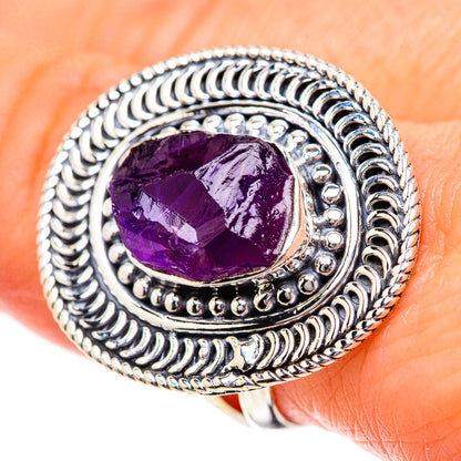 Amethyst Rings handcrafted by Ana Silver Co - RING133459