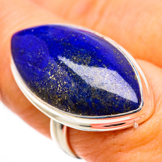 Lapis Lazuli Rings handcrafted by Ana Silver Co - RING133471