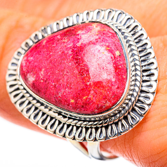 Thulite Rings handcrafted by Ana Silver Co - RING133482