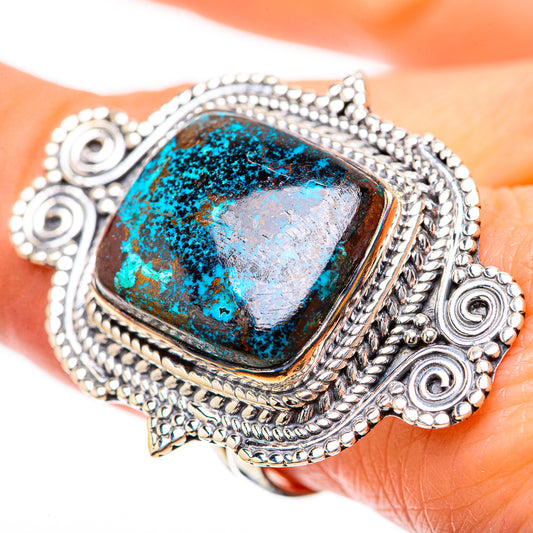 Shattuckite Rings handcrafted by Ana Silver Co - RING133495