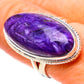 Charoite Rings handcrafted by Ana Silver Co - RING133504