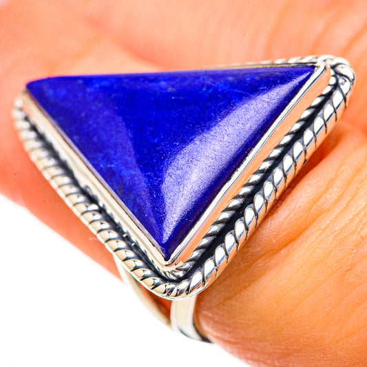 Lapis Lazuli Rings handcrafted by Ana Silver Co - RING133510