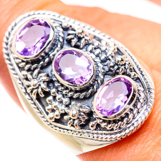Amethyst Rings handcrafted by Ana Silver Co - RING133519