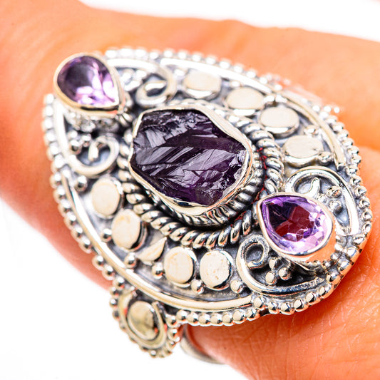 Amethyst Rings handcrafted by Ana Silver Co - RING133520