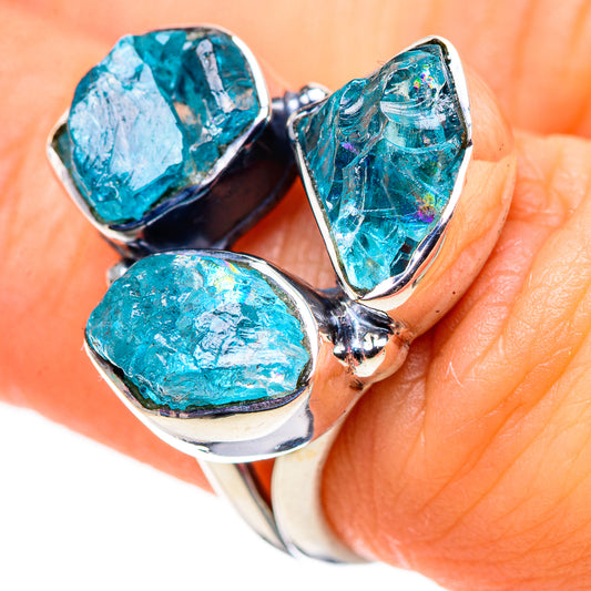 Apatite Rings handcrafted by Ana Silver Co - RING133565