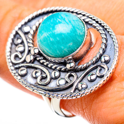 Amazonite Rings handcrafted by Ana Silver Co - RING133577