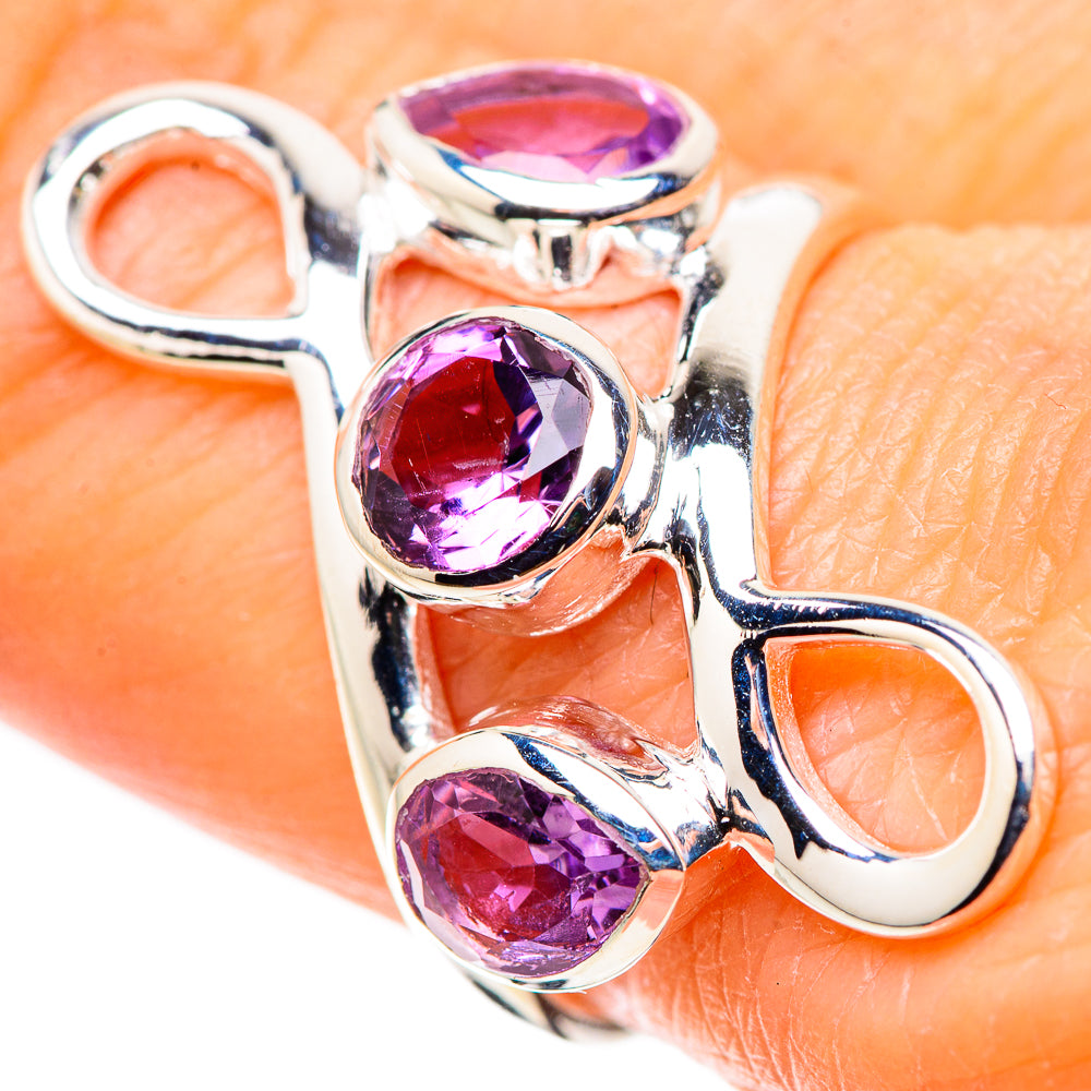 Amethyst Rings handcrafted by Ana Silver Co - RING133652