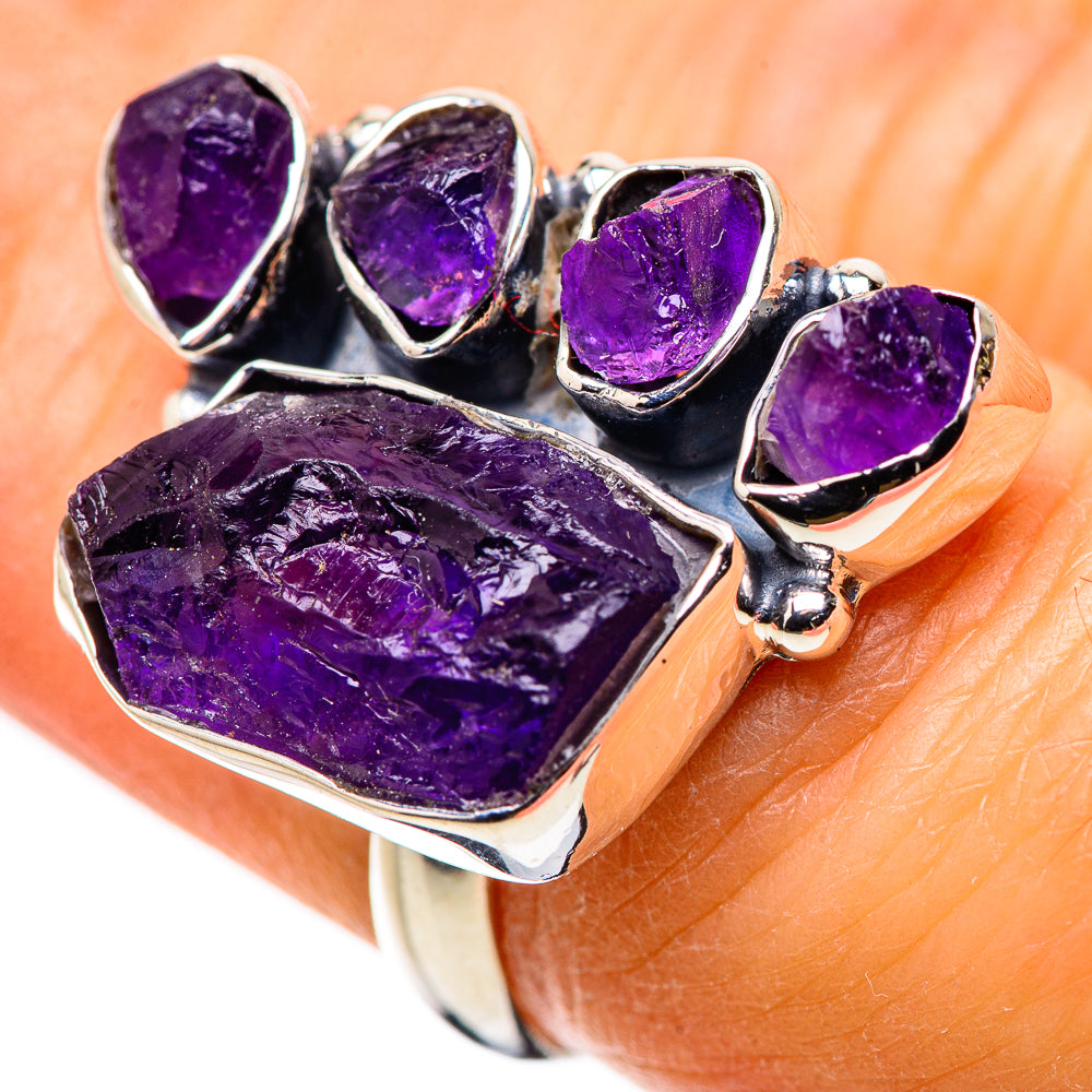 Amethyst Rings handcrafted by Ana Silver Co - RING133653