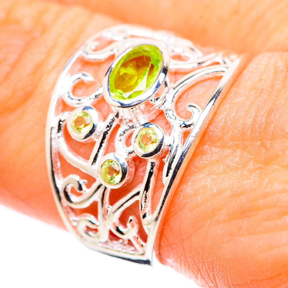 Peridot Rings handcrafted by Ana Silver Co - RING133673