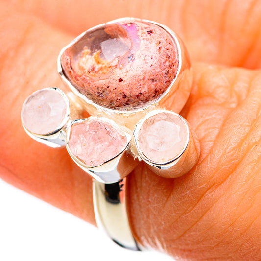 Mexican Fire Opal Rings handcrafted by Ana Silver Co - RING133688