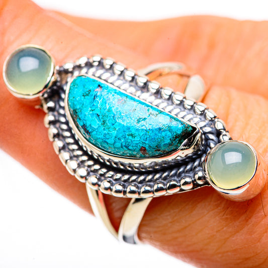 Shattuckite Rings handcrafted by Ana Silver Co - RING133693