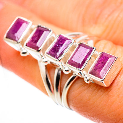 Ruby Rings handcrafted by Ana Silver Co - RING133707