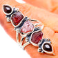 Pink Tourmaline Rings handcrafted by Ana Silver Co - RING133710