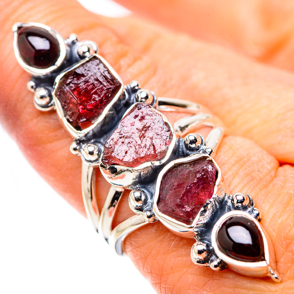 Pink Tourmaline Rings handcrafted by Ana Silver Co - RING133710
