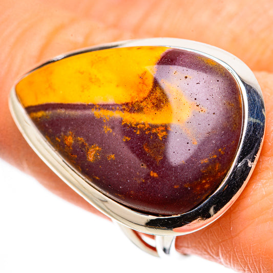 Mookaite Rings handcrafted by Ana Silver Co - RING133735
