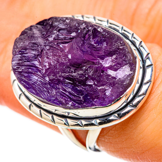 Amethyst Rings handcrafted by Ana Silver Co - RING133741