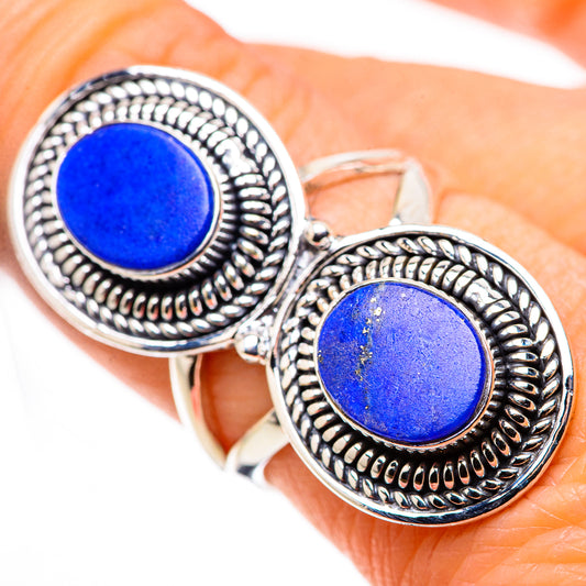 Lapis Lazuli Rings handcrafted by Ana Silver Co - RING133751