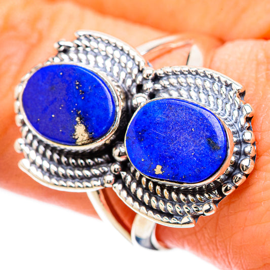 Lapis Lazuli Rings handcrafted by Ana Silver Co - RING133763