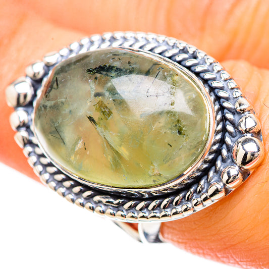 Prehnite Rings handcrafted by Ana Silver Co - RING133770