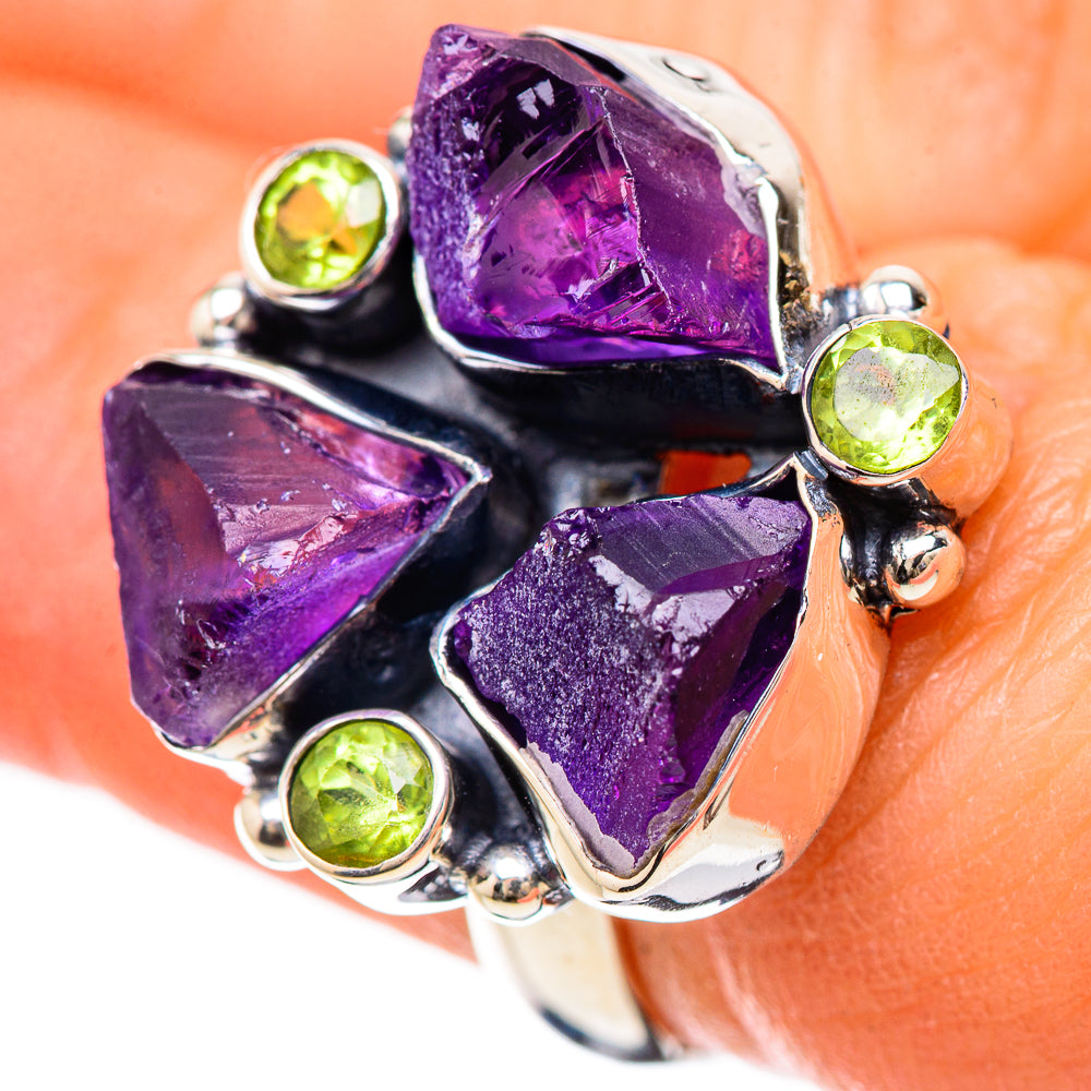 Amethyst Rings handcrafted by Ana Silver Co - RING133809