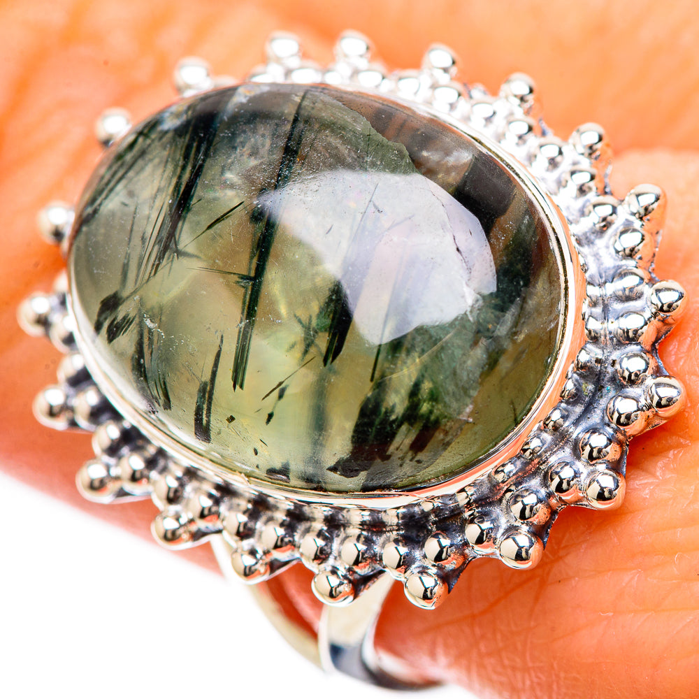 Prehnite Rings handcrafted by Ana Silver Co - RING133830