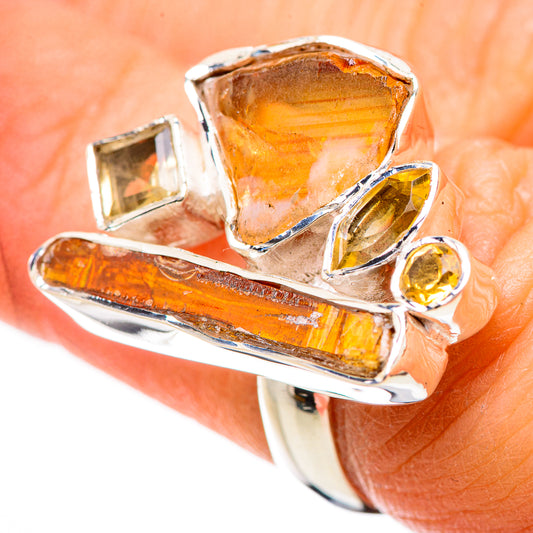 Citrine Rings handcrafted by Ana Silver Co - RING133832