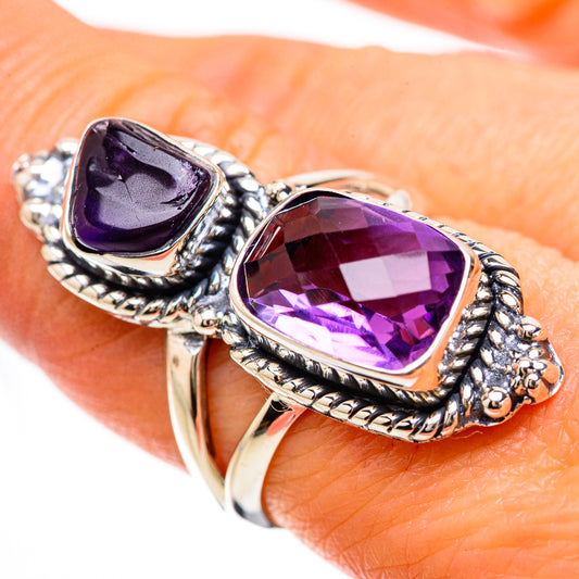 Amethyst Rings handcrafted by Ana Silver Co - RING133838