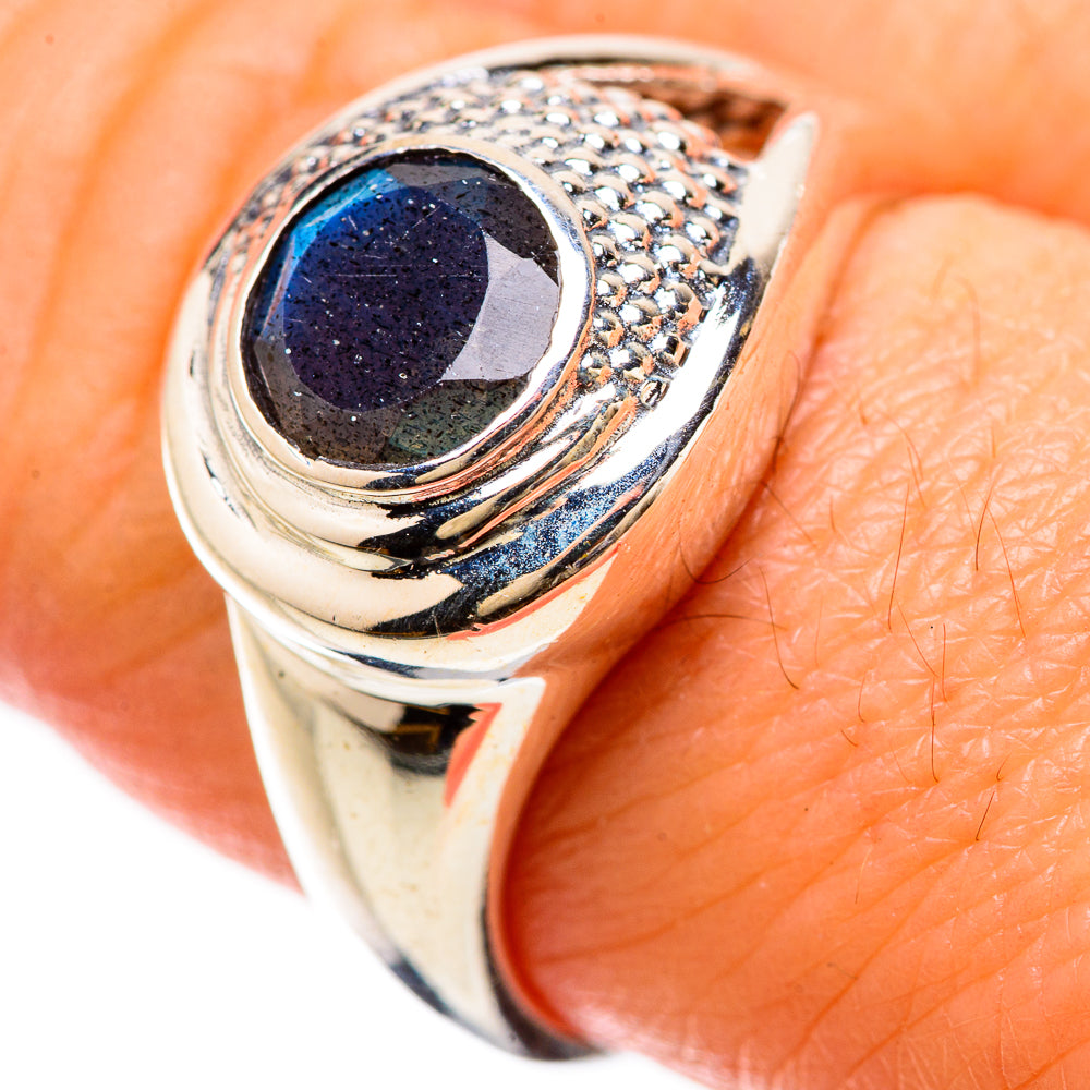Labradorite Rings handcrafted by Ana Silver Co - RING133851