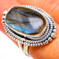 Labradorite Rings handcrafted by Ana Silver Co - RING133887
