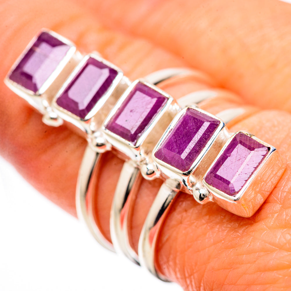 Ruby Rings handcrafted by Ana Silver Co - RING133924