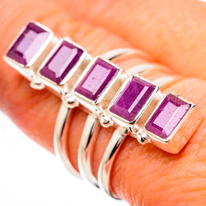 Ruby Rings handcrafted by Ana Silver Co - RING133924