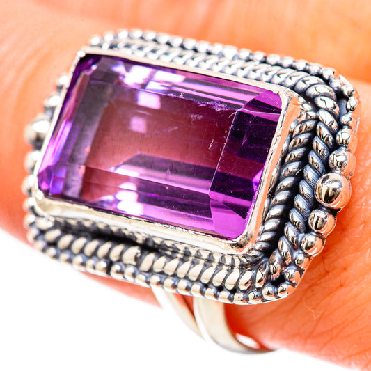 Amethyst Rings handcrafted by Ana Silver Co - RING133945