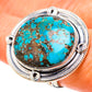 Tibetan Turquoise Rings handcrafted by Ana Silver Co - RING133954