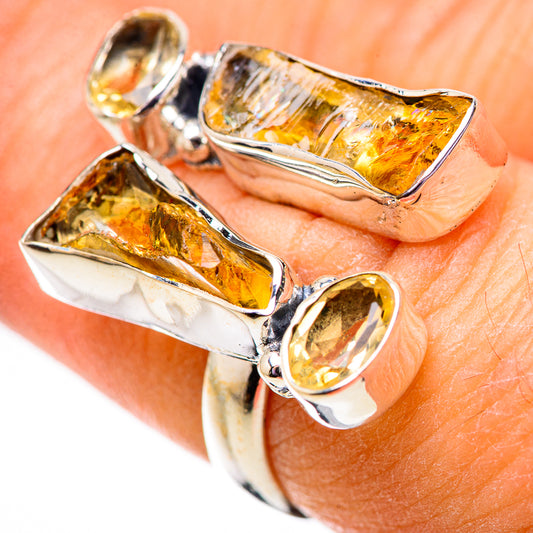 Citrine Rings handcrafted by Ana Silver Co - RING134000