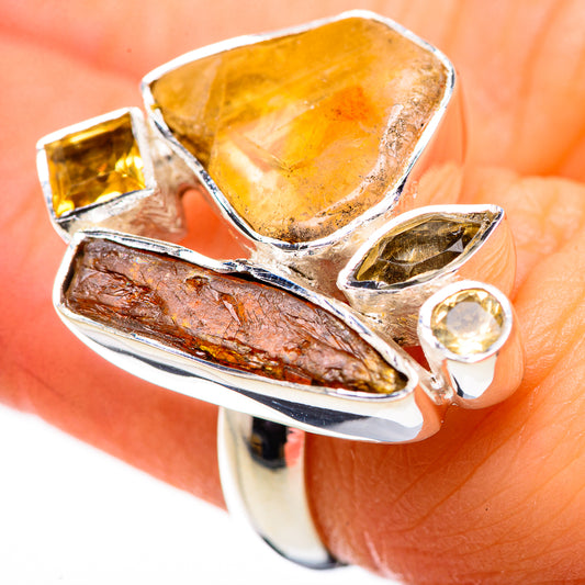 Citrine Rings handcrafted by Ana Silver Co - RING134027