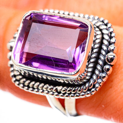 Amethyst Rings handcrafted by Ana Silver Co - RING134030
