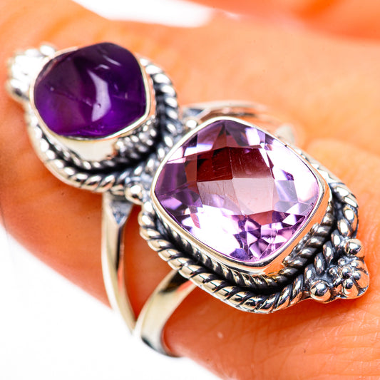 Amethyst Rings handcrafted by Ana Silver Co - RING134031