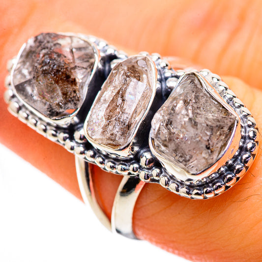 Herkimer Diamond Rings handcrafted by Ana Silver Co - RING134034