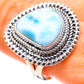 Larimar Rings handcrafted by Ana Silver Co - RING134047