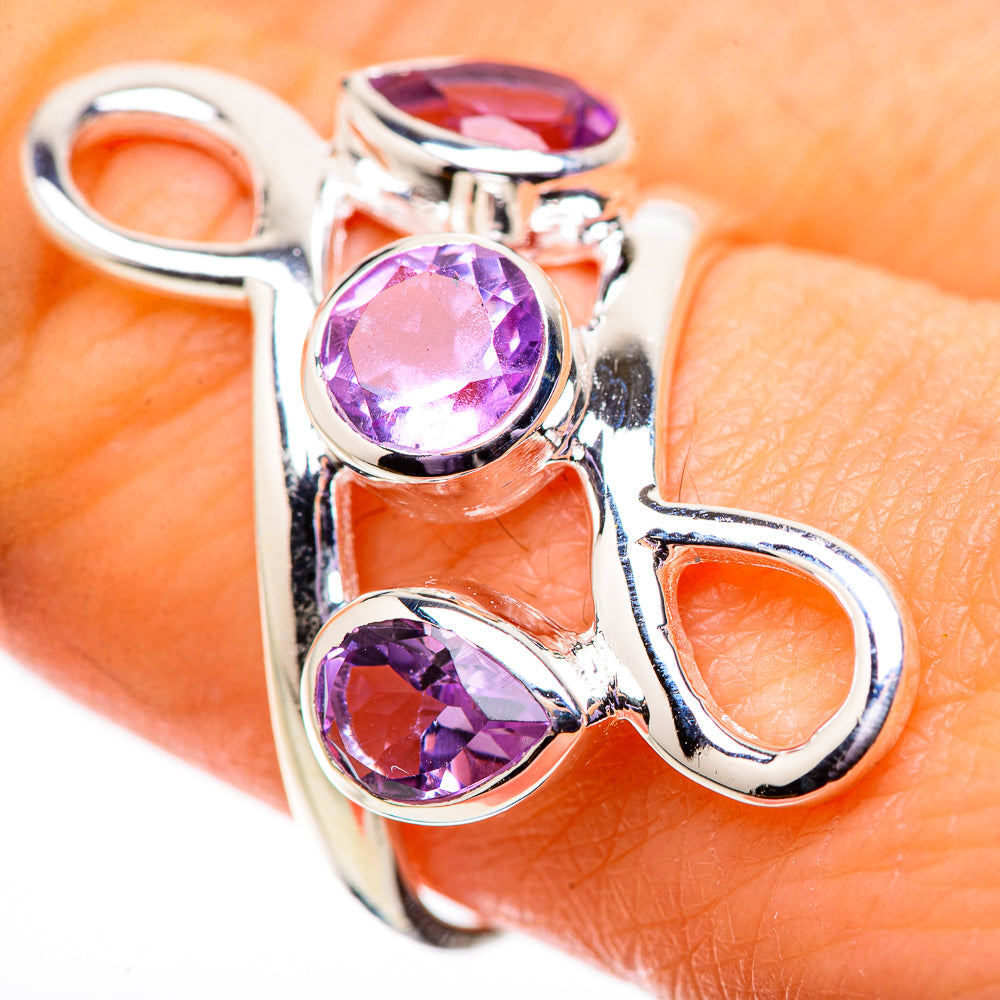 Amethyst Rings handcrafted by Ana Silver Co - RING134058