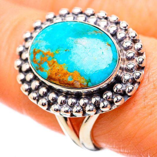 Chrysocolla Rings handcrafted by Ana Silver Co - RING134070