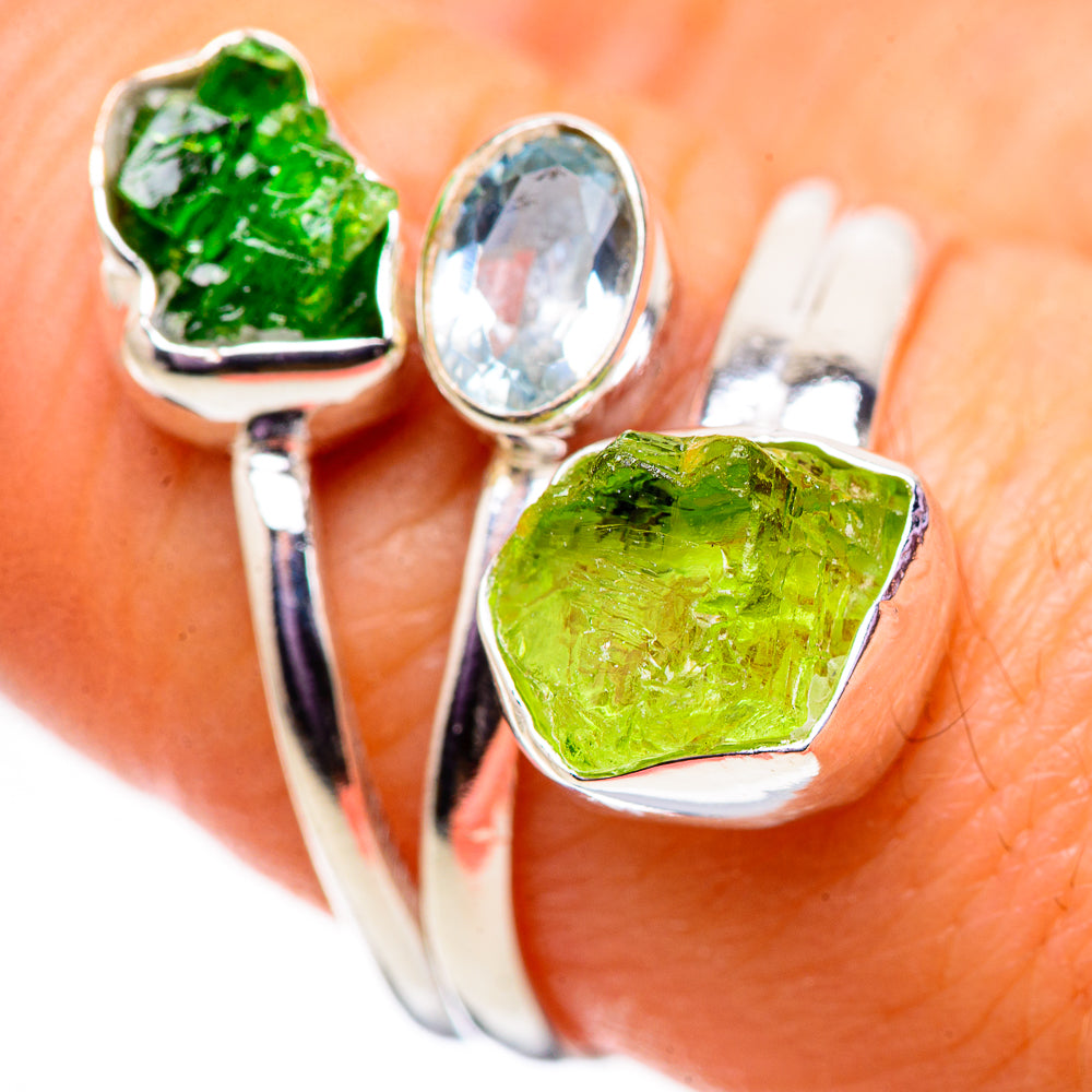 Peridot Rings handcrafted by Ana Silver Co - RING134077