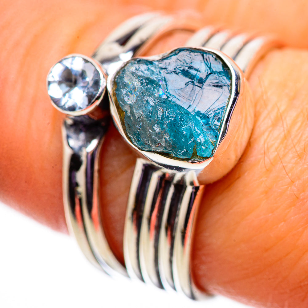 Apatite Rings handcrafted by Ana Silver Co - RING134094